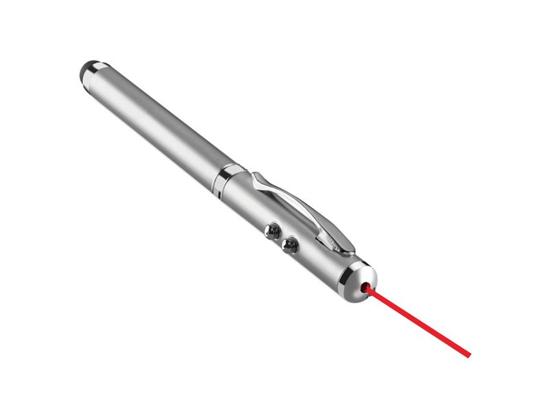 Laser pointer touch pen