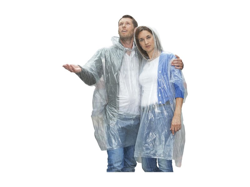 Clear regenponcho