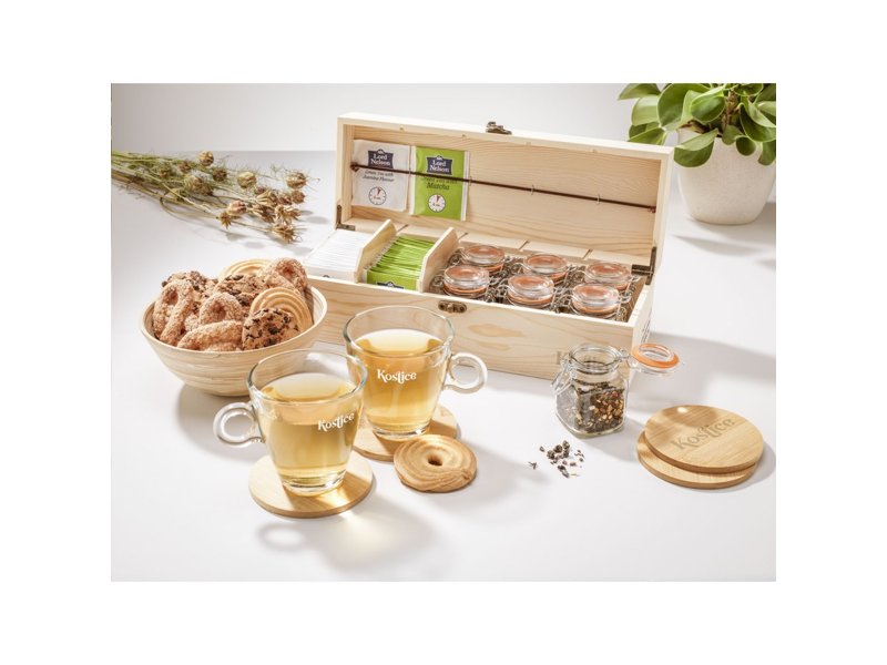 Bamboo Coaster Set onderzetters