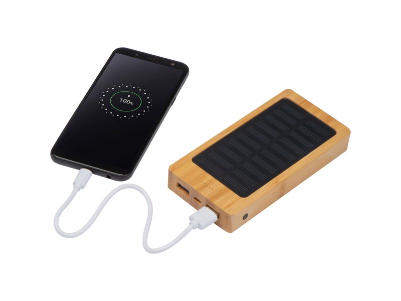 Powerbank 8000 mAh Bakersfield bedrukken | Relatiegeschenk met logo