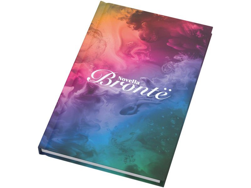 Novella Brontë A5 notitieboek met matte harde cover, 100 vellen Novella Brontë A5 notitieboek met matte harde cover, 100 vellen