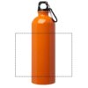Oregon 750 ml RCS gecertificeerde enkelwandige roestvrijstalen waterfles met karabijnhaak Oregon 750 ml RCS gecertificeerde enkelwandige roestvrijstalen waterfles met karabijnhaak
