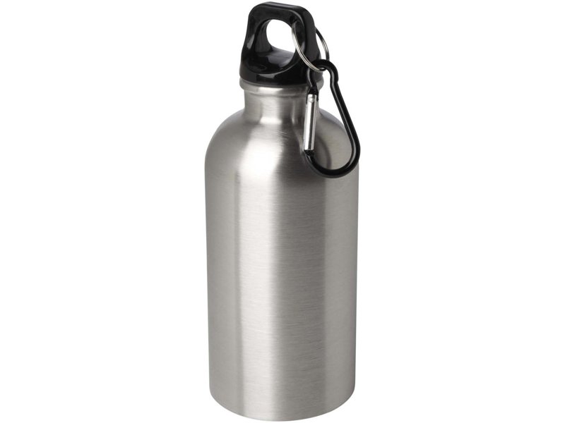 Oregon 400 ml RCS gecertificeerde enkelwandige roestvrijstalen waterfles met karabijnhaak