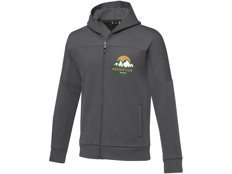 Nubia gebreid performance heren jas met volledige rits Nubia gebreid performance heren jas met volledige rits