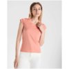 Victoria damesshirt met V-hals en korte mouwen