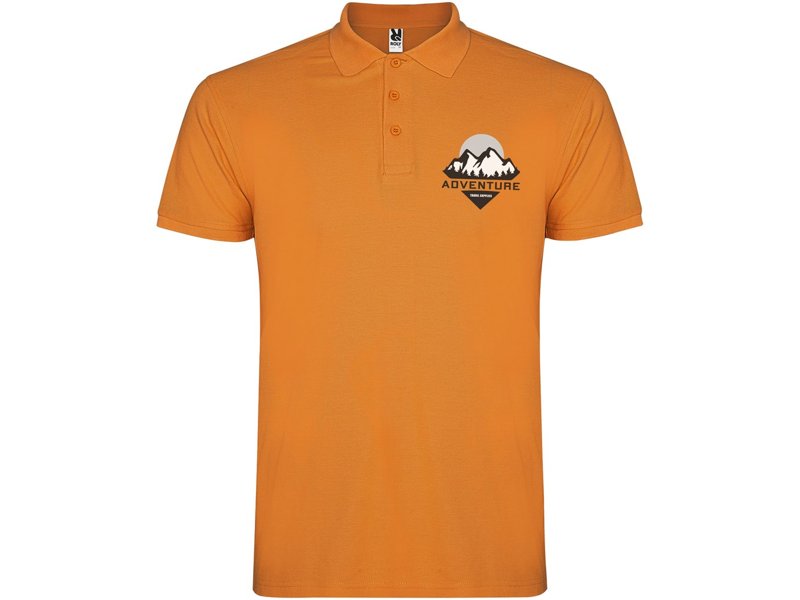 Star herenpolo met korte mouwen