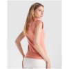 Victoria damesshirt met V-hals en korte mouwen