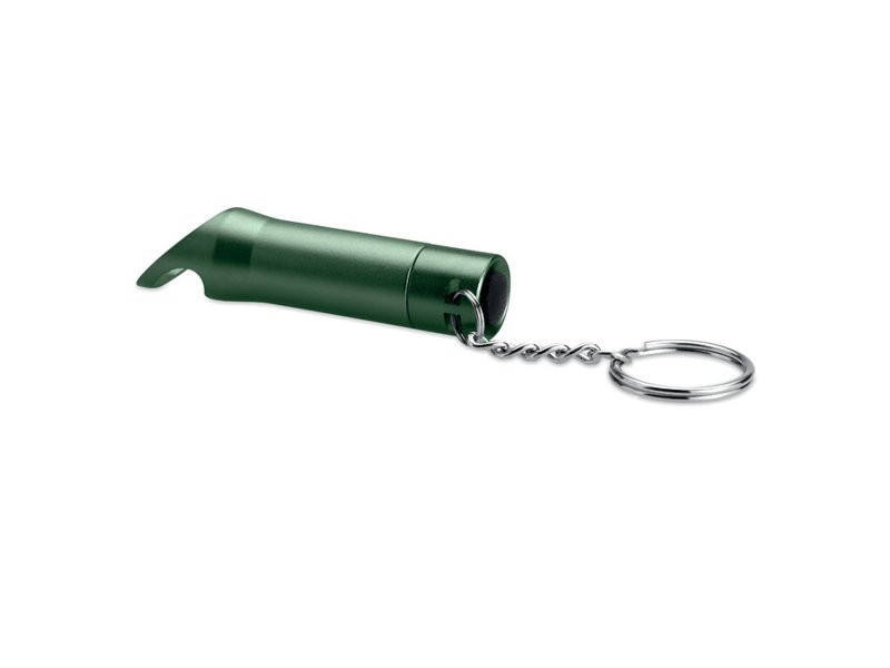 Metalen sleutelhanger met LED