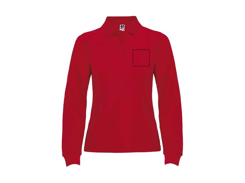 Estrella damespolo met lange mouwen