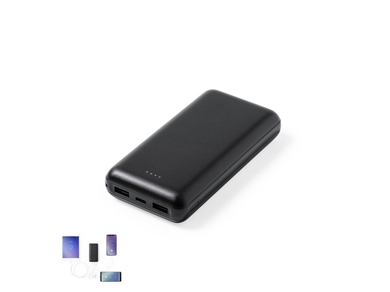 Power Bank Kiubert 20.000 mAh bedrukken | Jouw relatiegeschenk & promotieartikel