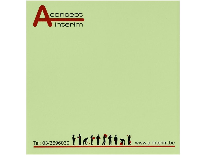Sticky-Mate® sticky notes 75x75 mm