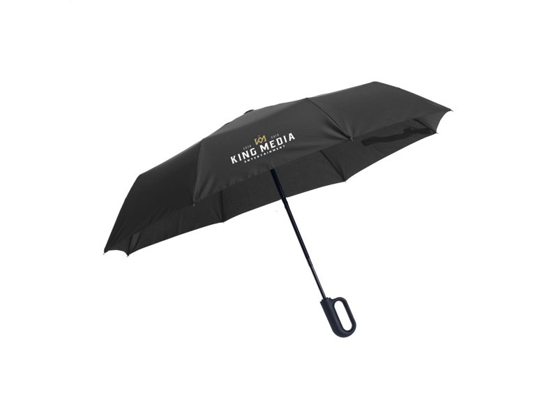 Carabiner RCS RPET opvouwbare paraplu 21 inch Carabiner RCS RPET opvouwbare paraplu 21 inch