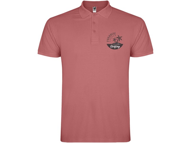 Star herenpolo met korte mouwen