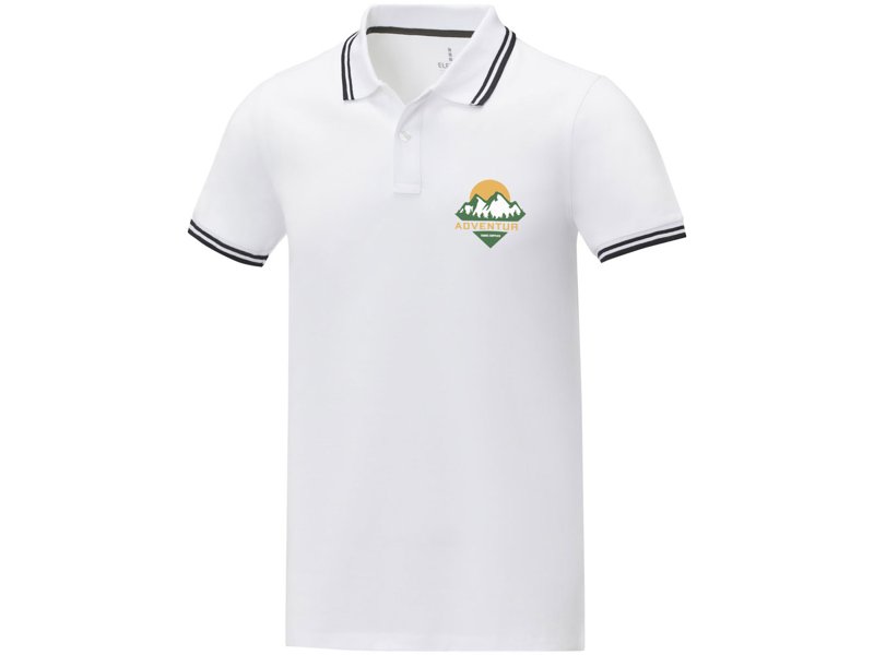Amarago tipping Heren polo met korte mouwen