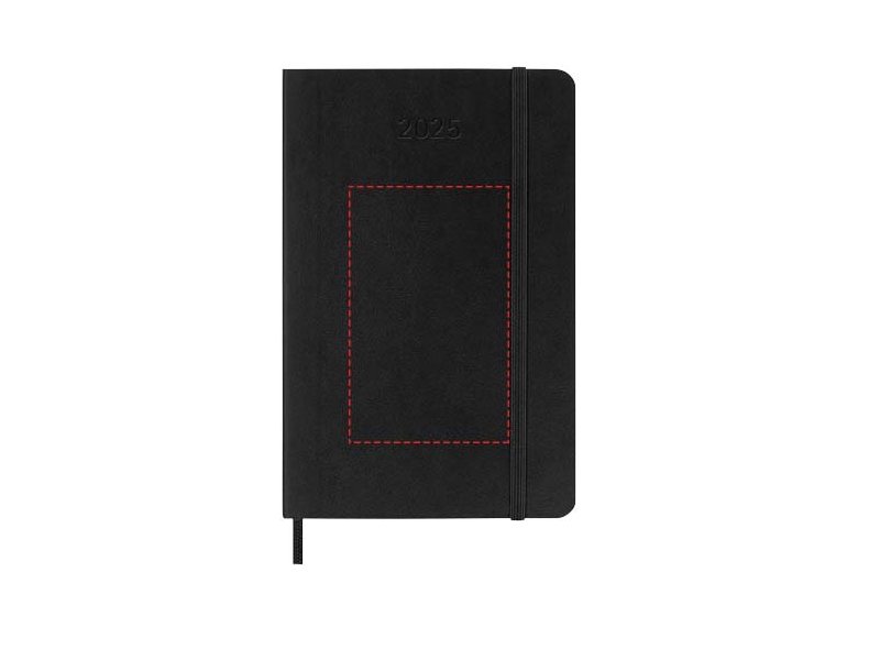 Moleskine pocket week-agenda voor 12 maanden met zachte kaft