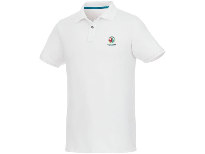 Beryl biologisch gerecyclede herenpolo met korte mouwen Beryl biologisch gerecyclede herenpolo met korte mouwen