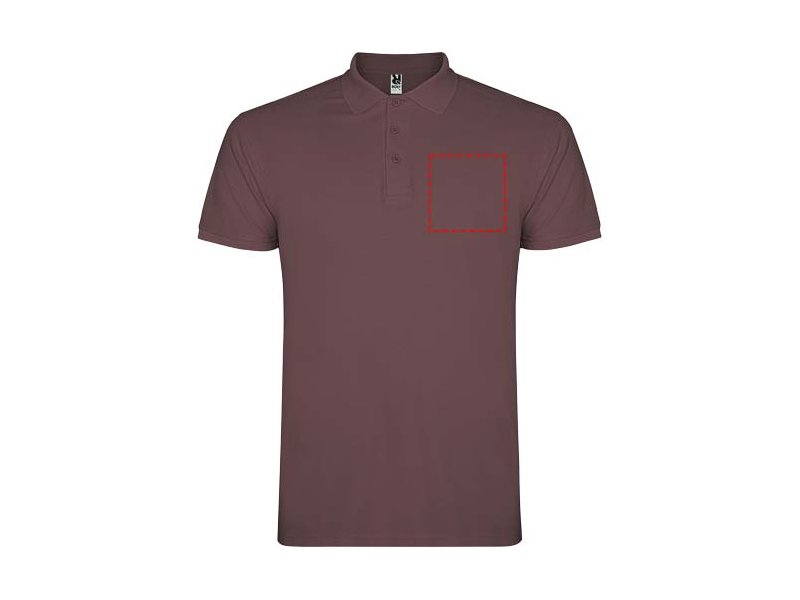 Star herenpolo met korte mouwen