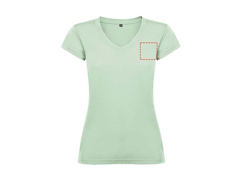 Victoria damesshirt met V-hals en korte mouwen Victoria damesshirt met V-hals en korte mouwen