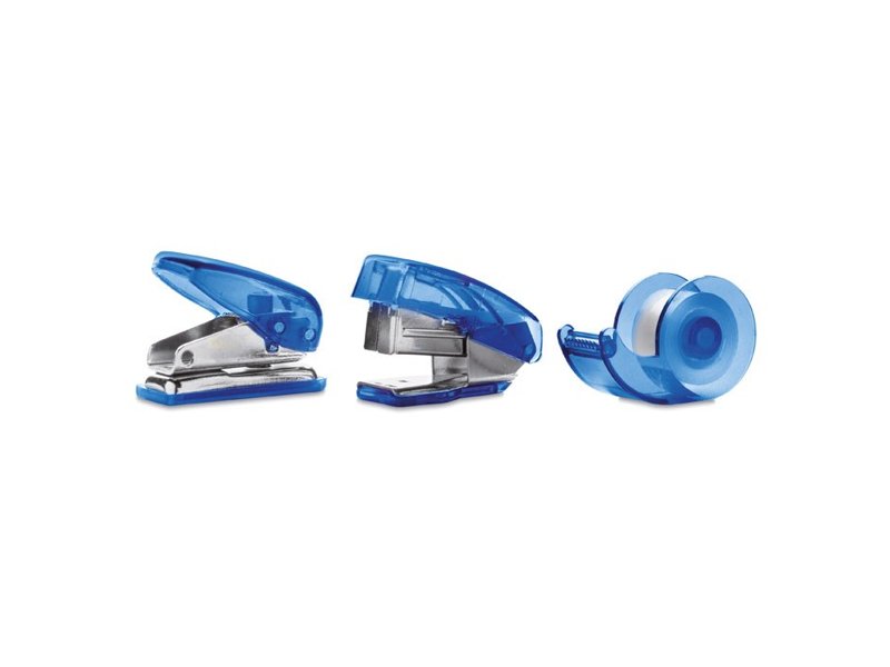 Bureauset in kunststof doosje