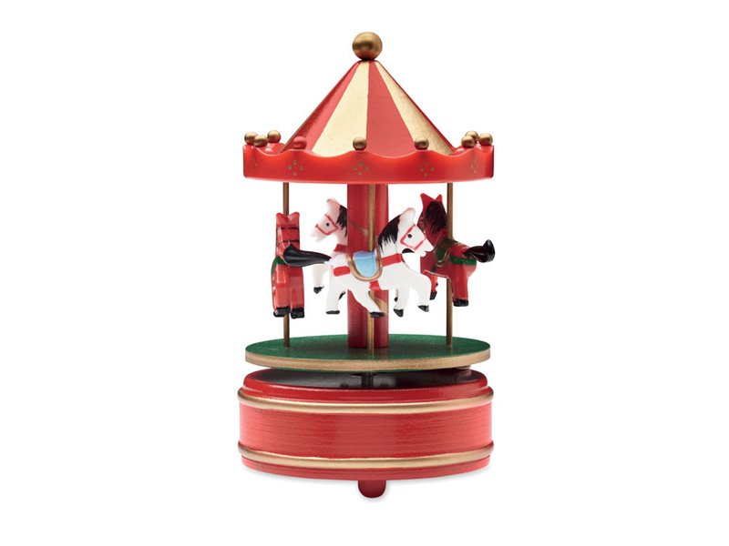 WHIRLY - Mini carrousel muziekdoos