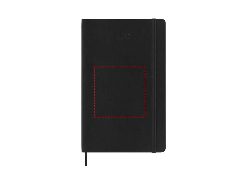 Moleskine dag-agenda voor 12 maanden met zachte kaft Moleskine dag-agenda voor 12 maanden met zachte kaft