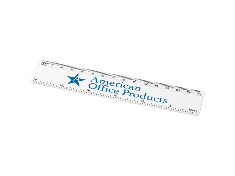 Renzo 15 cm kunststof liniaal laten bedrukken – Budget promotieartikel | GiftsDirect Renzo 15 cm kunststof liniaal laten bedrukken – Budget promotieartikel | GiftsDirect