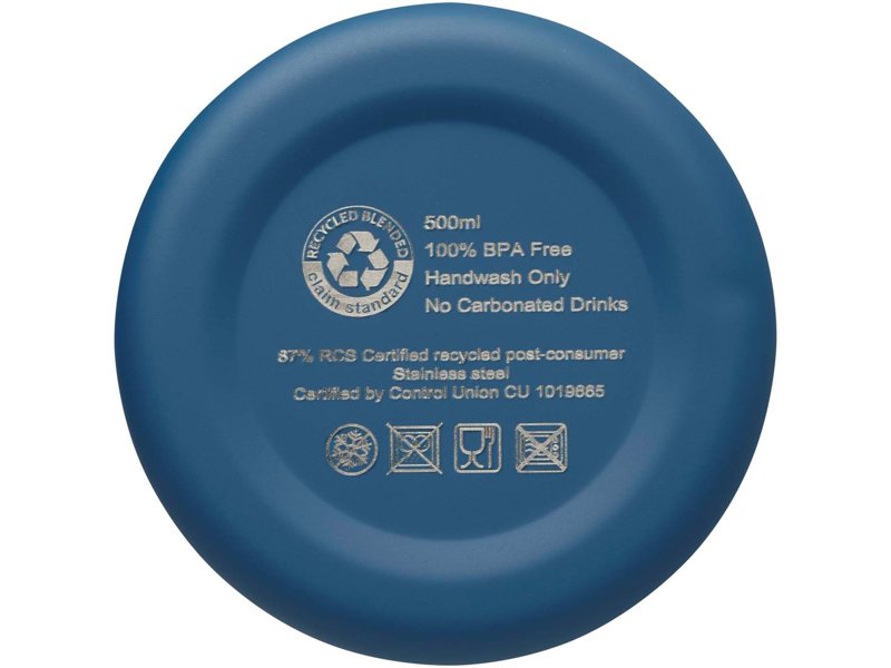 Spring 500 ml RCS-gecertificeerde gerecyclede roestvrijstalen koperen vacuümgeïsoleerde fles
