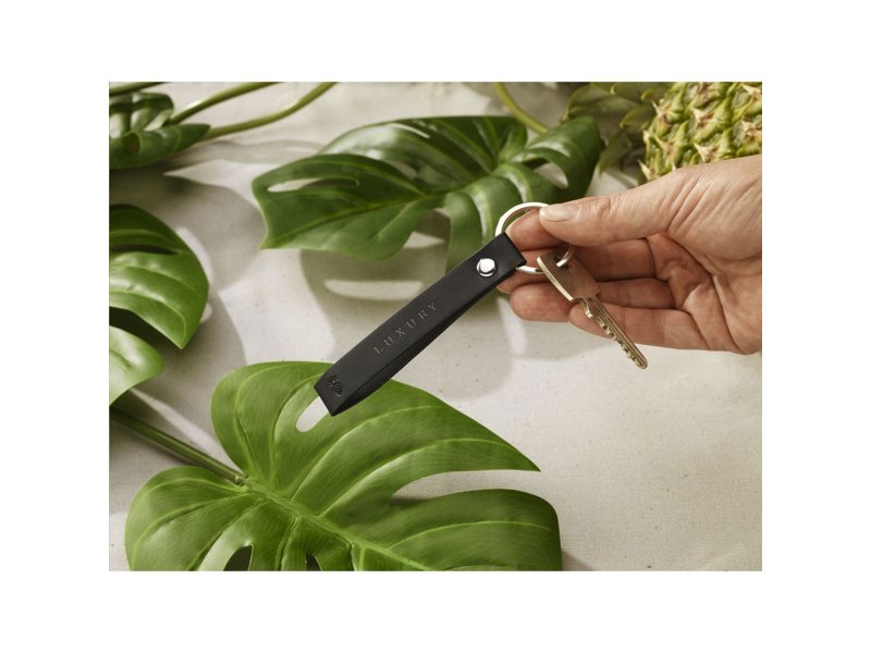 Vegan Pineapple Leather Keyring sleutelhanger Vegan Pineapple Leather Keyring sleutelhanger