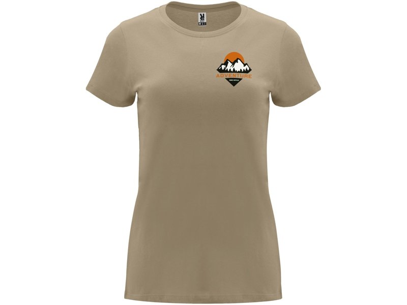 Capri damesshirt met korte mouwen Capri damesshirt met korte mouwen