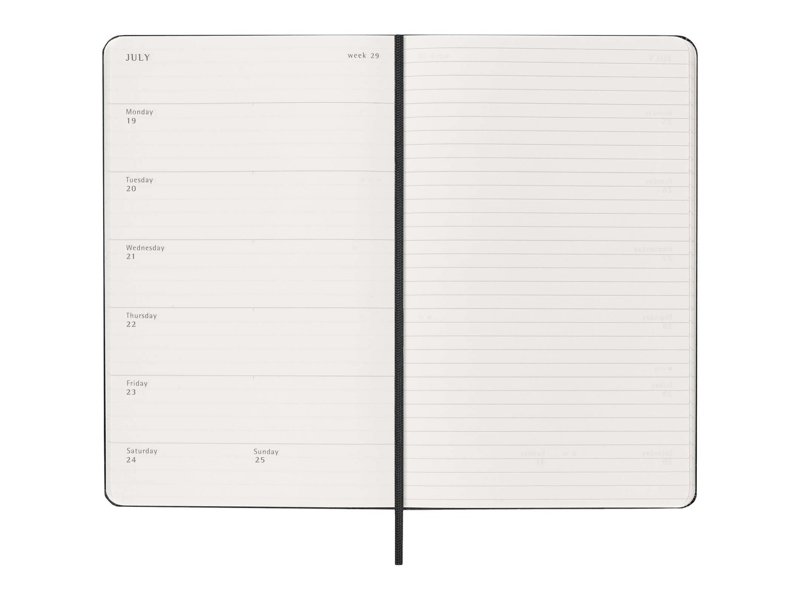 12M week agenda L met harde kaft 12M week agenda L met harde kaft