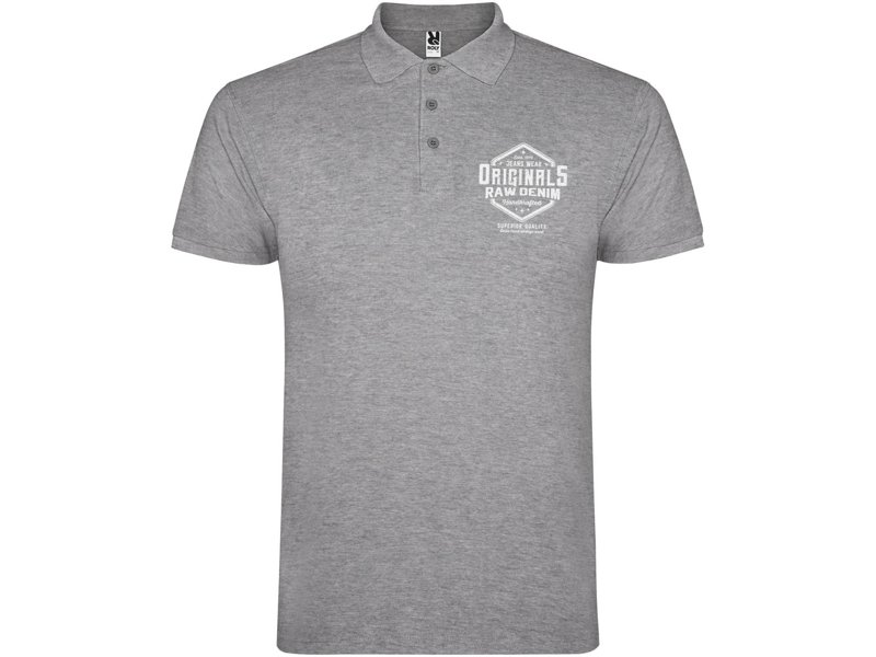 Star herenpolo met korte mouwen