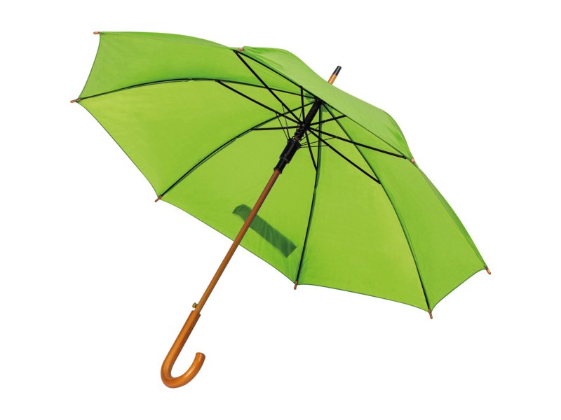 Houten paraplu » Automatische veer, diverse kleuren en te bedrukken!