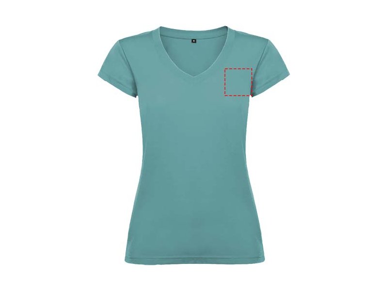Victoria damesshirt met V-hals en korte mouwen Victoria damesshirt met V-hals en korte mouwen