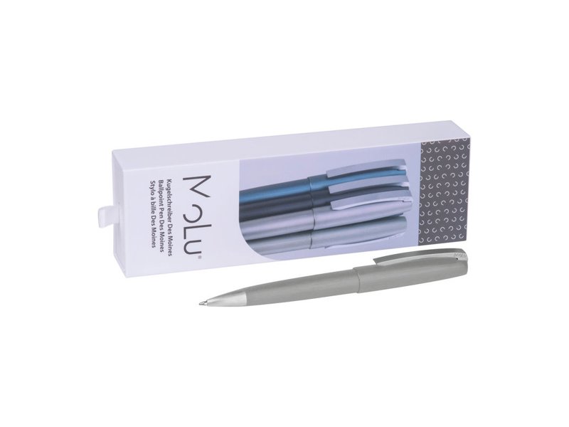 MoLu Metal Ballpoint Pen Des Moines bedrukken | Met logo