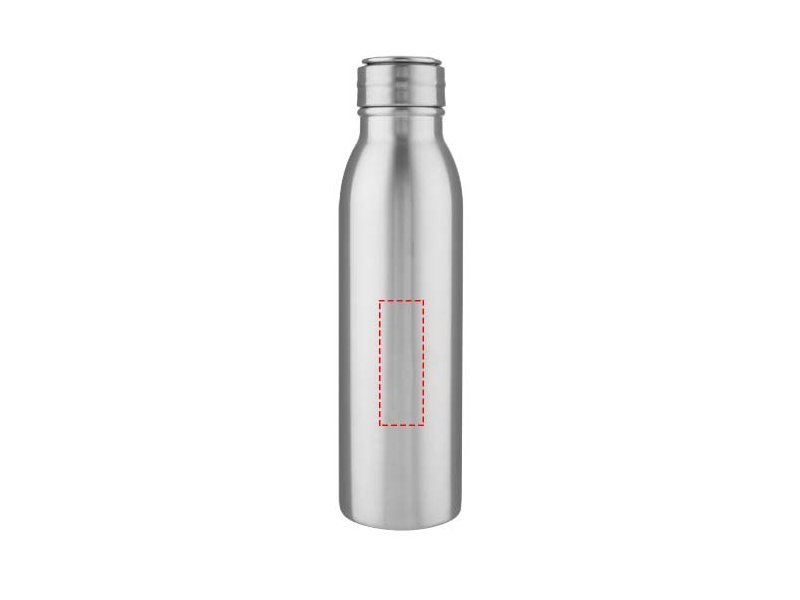 Harper 720 ml waterfles van RCS-gecertificeerd gerecycled roestvrij staal met metalen lus Harper 720 ml waterfles van RCS-gecertificeerd gerecycled roestvrij staal met metalen lus