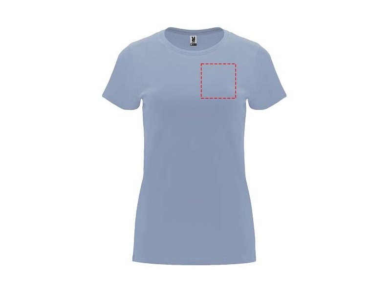 Capri damesshirt met korte mouwen Capri damesshirt met korte mouwen