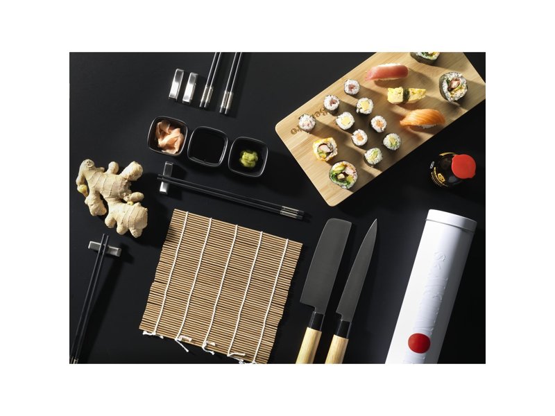 Temaki Bamboo Sushi Tray geschenkset Temaki Bamboo Sushi Tray geschenkset
