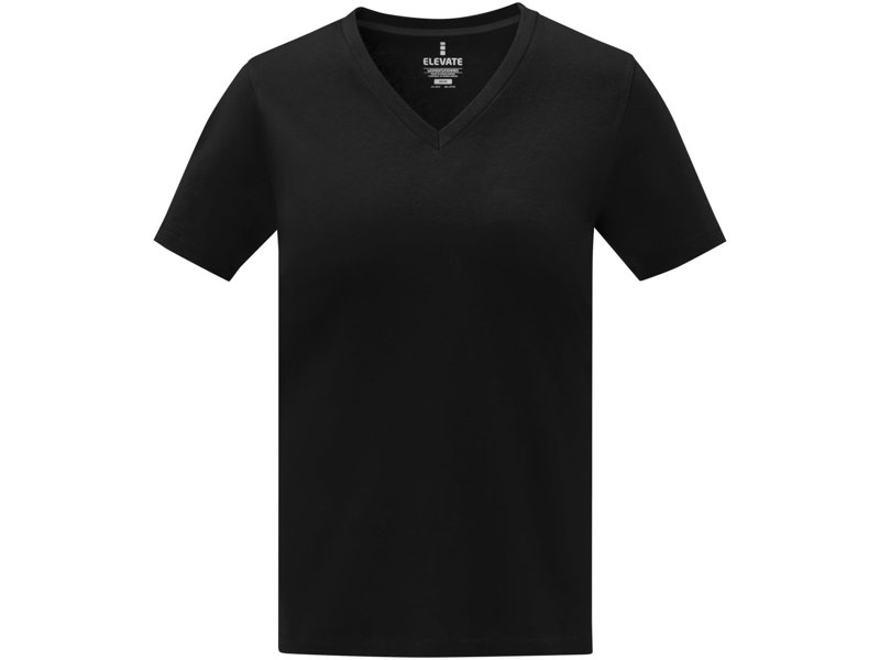 Somoto Dames T-shirt met V-hals en korte mouwen Somoto Dames T-shirt met V-hals en korte mouwen