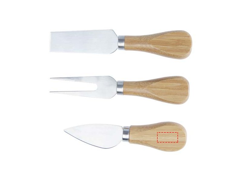 Ement bamboe kaasplank en hulpmiddelen Ement bamboe kaasplank en hulpmiddelen