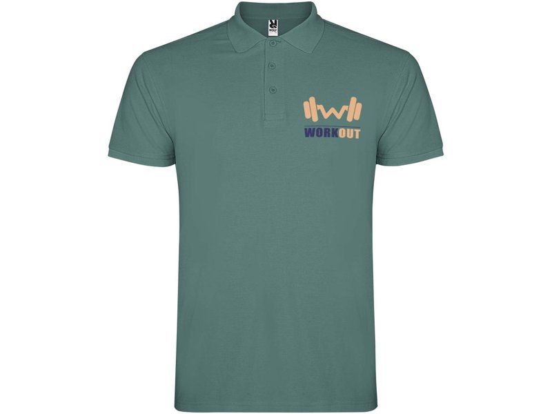 Star herenpolo met korte mouwen Star herenpolo met korte mouwen