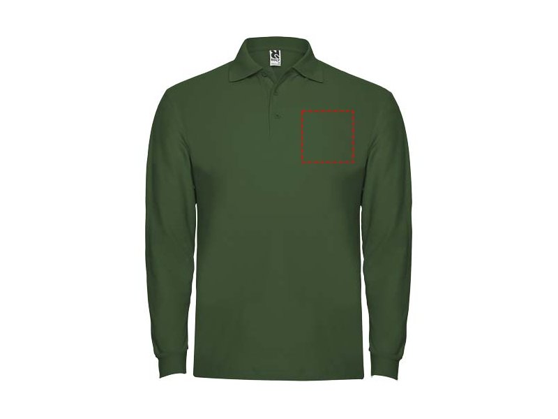 Estrella herenpolo met lange mouwen