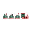 JUNA - Houten decoratie kersttrein