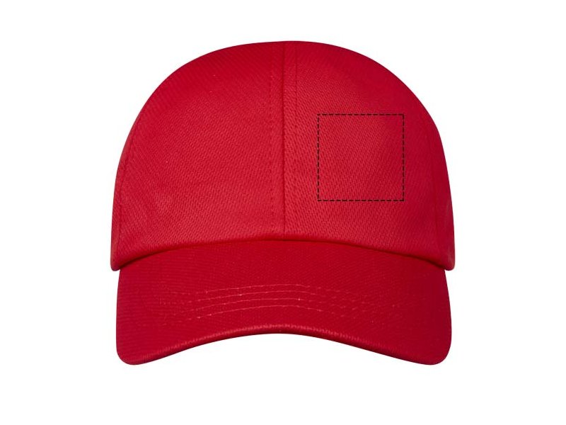 Cerus cool fit cap met 6 panelen Cerus cool fit cap met 6 panelen