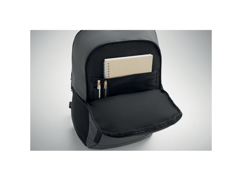 KOROVIN - 15" zachte PU laptop rugzak
