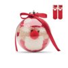 SNUG M - Kerstman sokken balornament