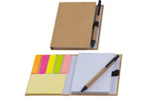 Zelfklevende Notitieblaadjes St. Louis bedrukt met logo als compleet relatiegeschenk