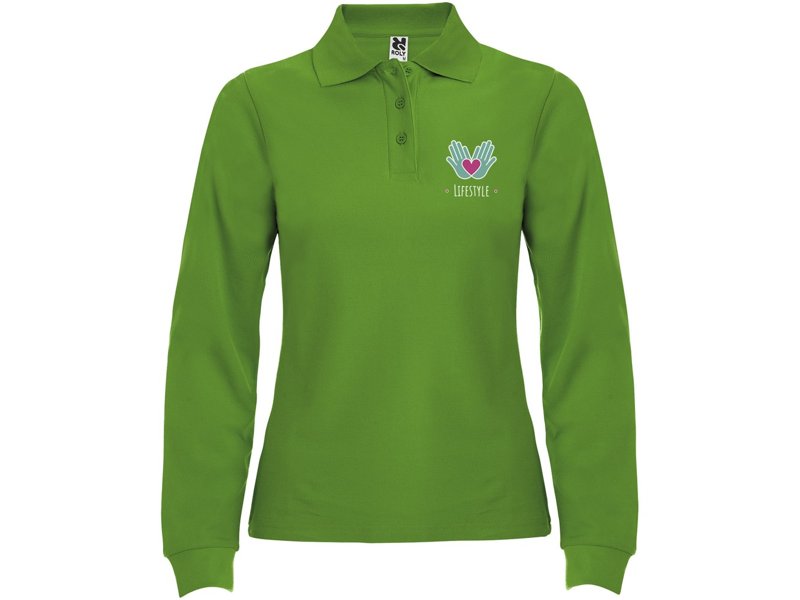 Estrella damespolo met lange mouwen