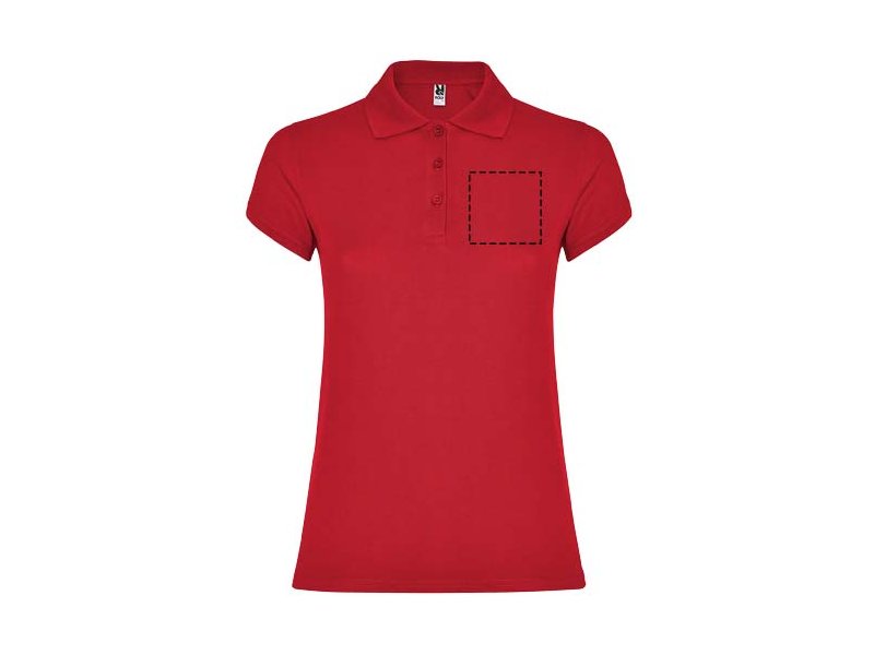 Star damespolo met korte mouwen Star damespolo met korte mouwen