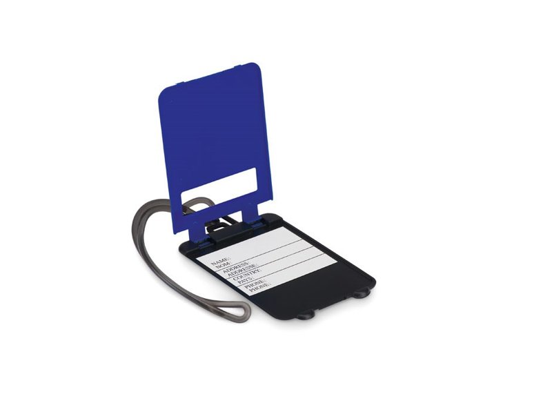 Kunststof bagagelabel