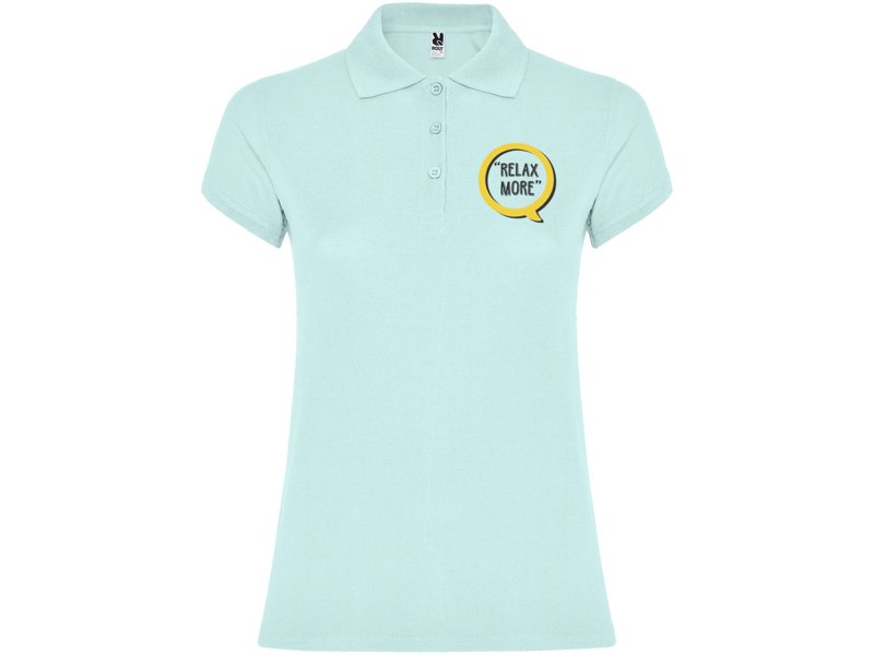 Star damespolo met korte mouwen